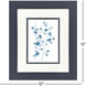 Blue Blossom Blue Framed Art, Propac