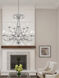 Daphne 15 Light 36 inch Polished Chrome Foyer Chandelier Ceiling Light