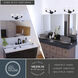 Bellwood 3 Light 21.75 inch Matte Black Bathroom Light Wall Light