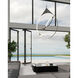 Serif LED 0.88 inch Black Pendant Ceiling Light