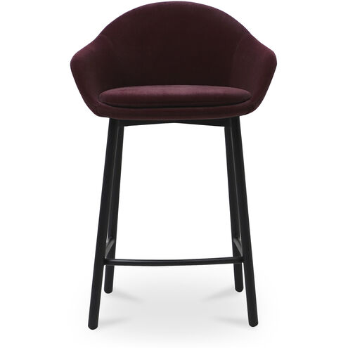 Emily 35.5 inch Purple Counter Stool