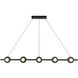 Elixir LED 48.13 inch Black Linear Pendant Ceiling Light