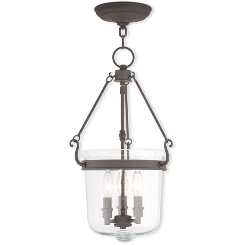 Winchester 3 Light 12 inch Bronze Pendant Ceiling Light