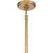 Verla Crest 21 Light 32.5 inch Legacy Brass Pendant Ceiling Light