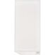 Textile Collection 1 Light 13 inch White ADA Wall Sconce Wall Light