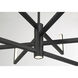 Articular LED 36 inch Coal Chandelier Ceiling Light