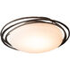 Nova LED 17.6 inch Bronze Flush Mount Ceiling Light