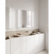 Thin-Line LED 48 inch Satin White Wall Light