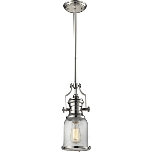 Chadwick 1 Light 8 inch Polished Nickel Mini Pendant Ceiling Light