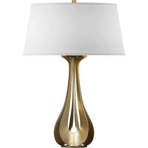 Lino 25.3 inch 100 watt Modern Brass Table Lamp Portable Light in Natural Anna