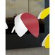 Papillons LED 30 inch Satin Black Pendant Ceiling Light in  Red,  Yellow