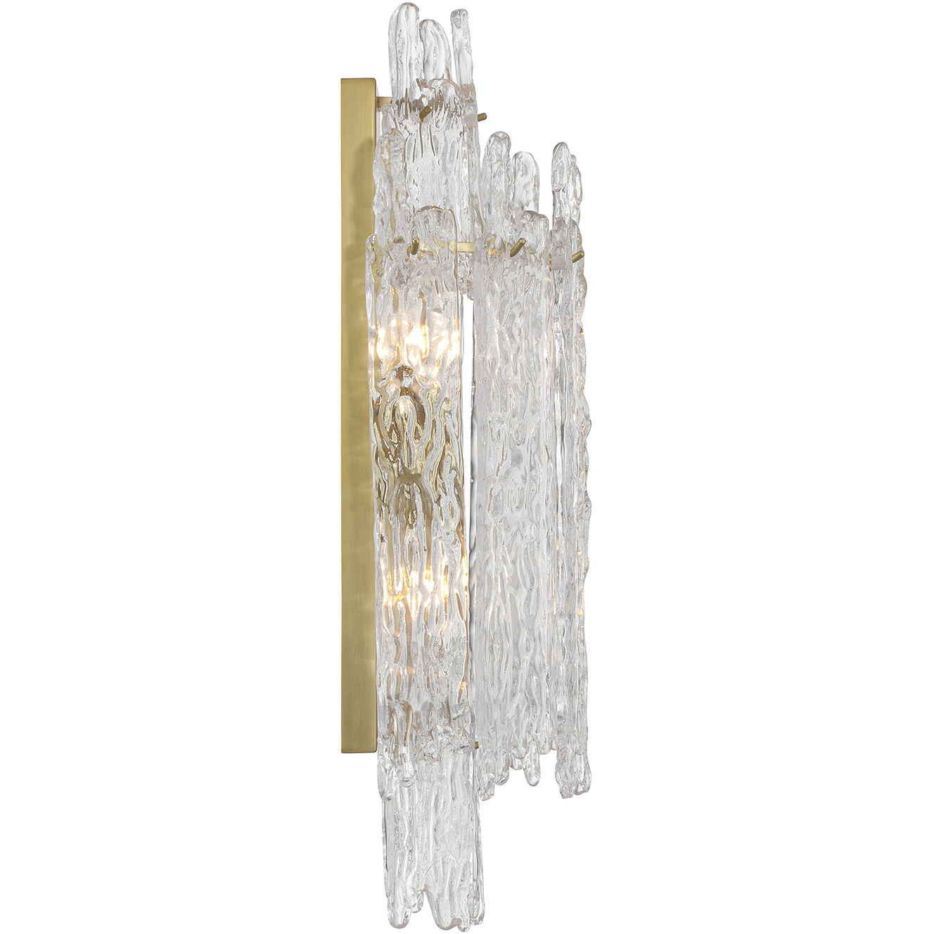 Ackerly Bath Sconce Wall Light in Aged Brass