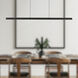 Alora Mood Dottie 60 inch Matte Black Linear Pendant Ceiling Light