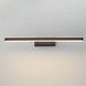 Rubelle 19 watt 25.5 inch Black Picture Light Wall Light