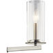Crosby 5 Light 26 inch Brushed Nickel Chandelier 1 Tier Medium Ceiling Light, 1 Tier Medium