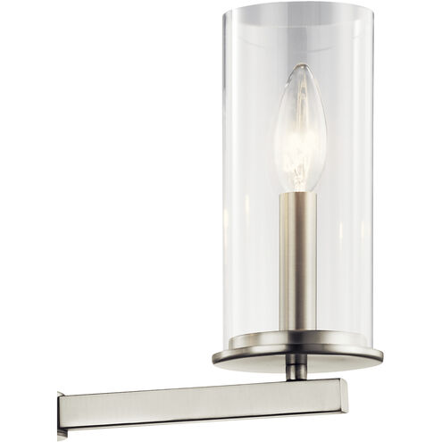 Crosby 5 Light 26 inch Brushed Nickel Chandelier 1 Tier Medium Ceiling Light, 1 Tier Medium