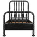 Bachelor Hand Rubbed Black Bed, Twin