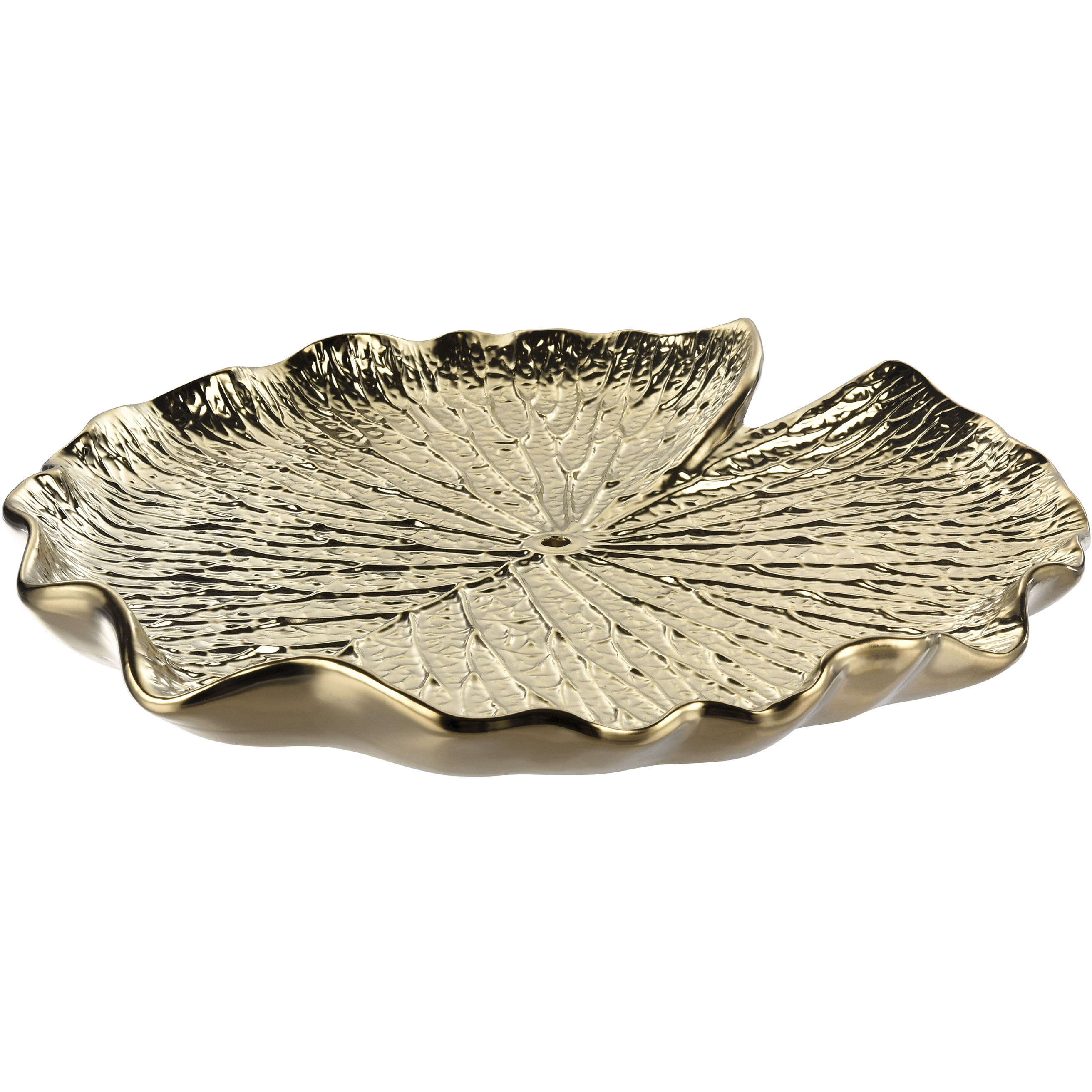 Lilypad Gold Dimensional Wall Art, Set of 4