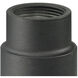 Outdoor Accessories 4 inch Charcoal Outdoor Post Connector
