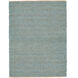 Jute 120 X 96 inch Petrol Rug, Rectangle