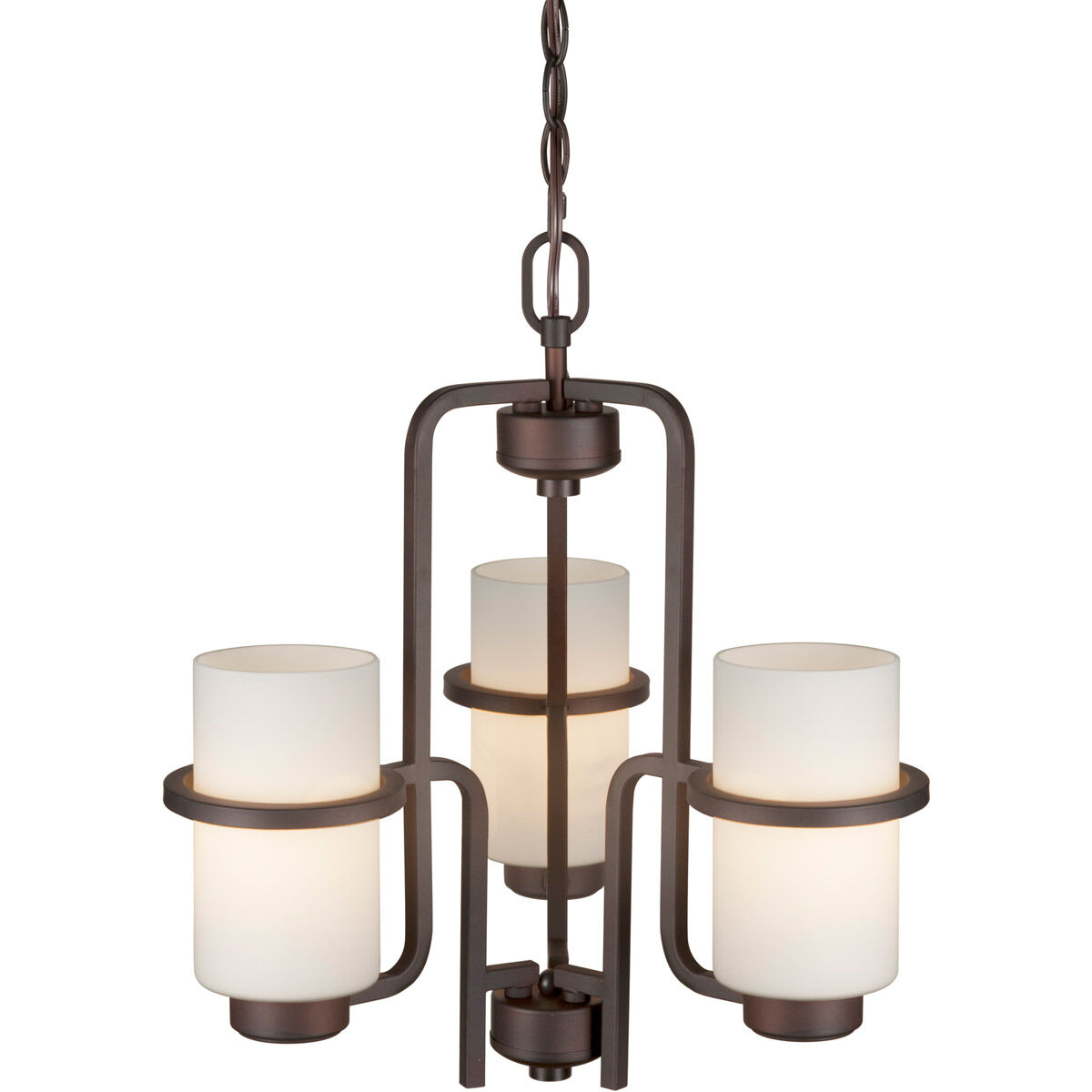 Aubrey 3 Light 18 inch Antique Bronze Chandelier Ceiling Light