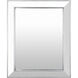 Arian 32 X 26 inch Light Grey Mirror, Rectangle