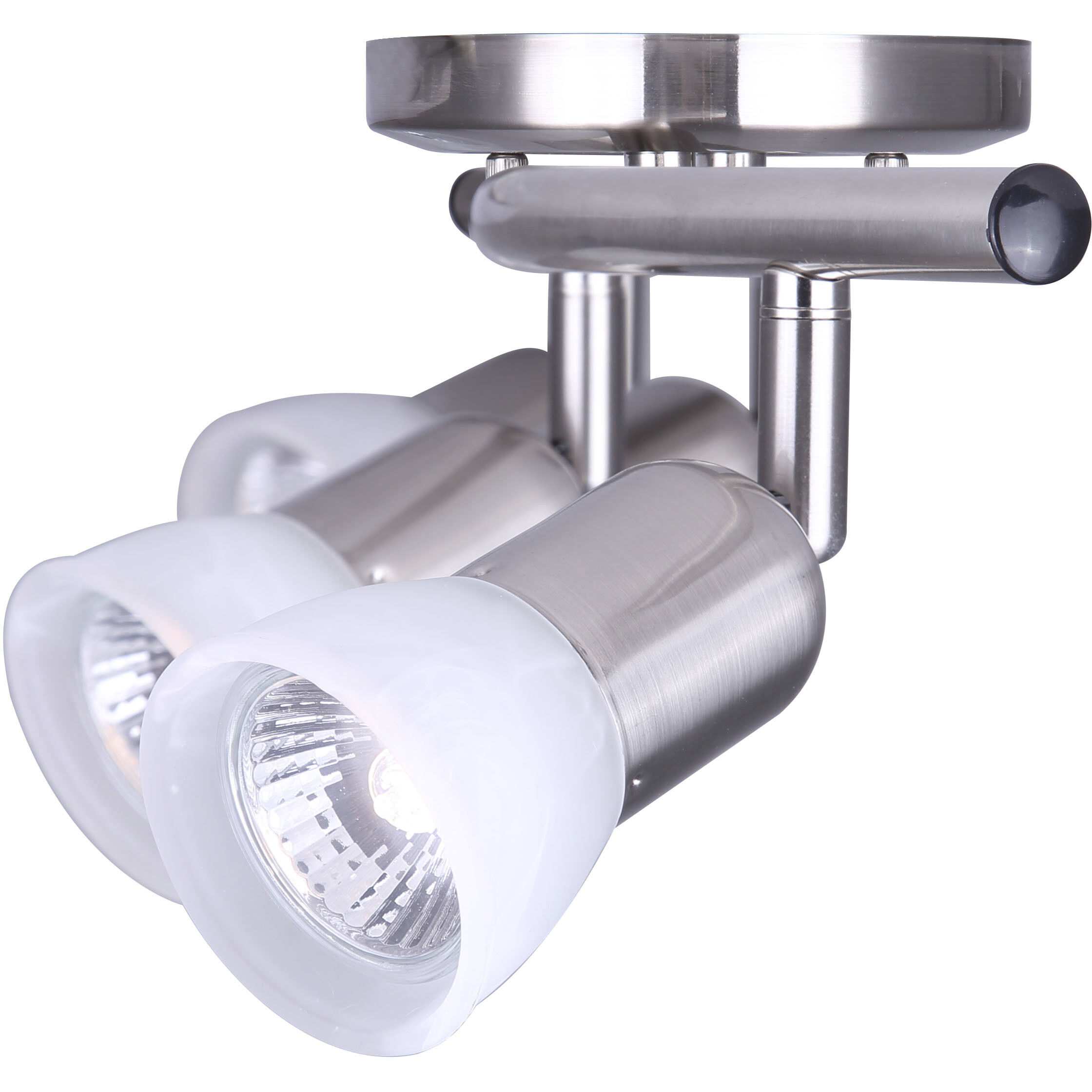 Madison 4 Light Brushed Pewter Track Ceiling Light