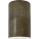 Ambiance Cylinder LED 12.5 inch Tierra Red Slate Outdoor Wall Sconce, Large