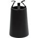 Outdoor Cylinders Black Dark Sky Friendly Adapter