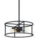 Candid 2 Light 15 inch Rusty Black Pendant Ceiling Light