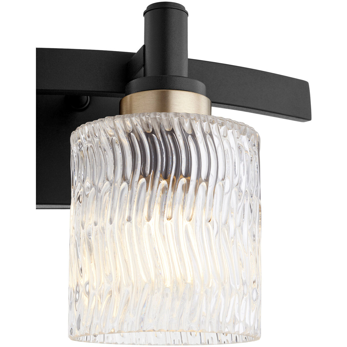 Stadium 2 Light 16 inch Noir Vanity Light Wall Light