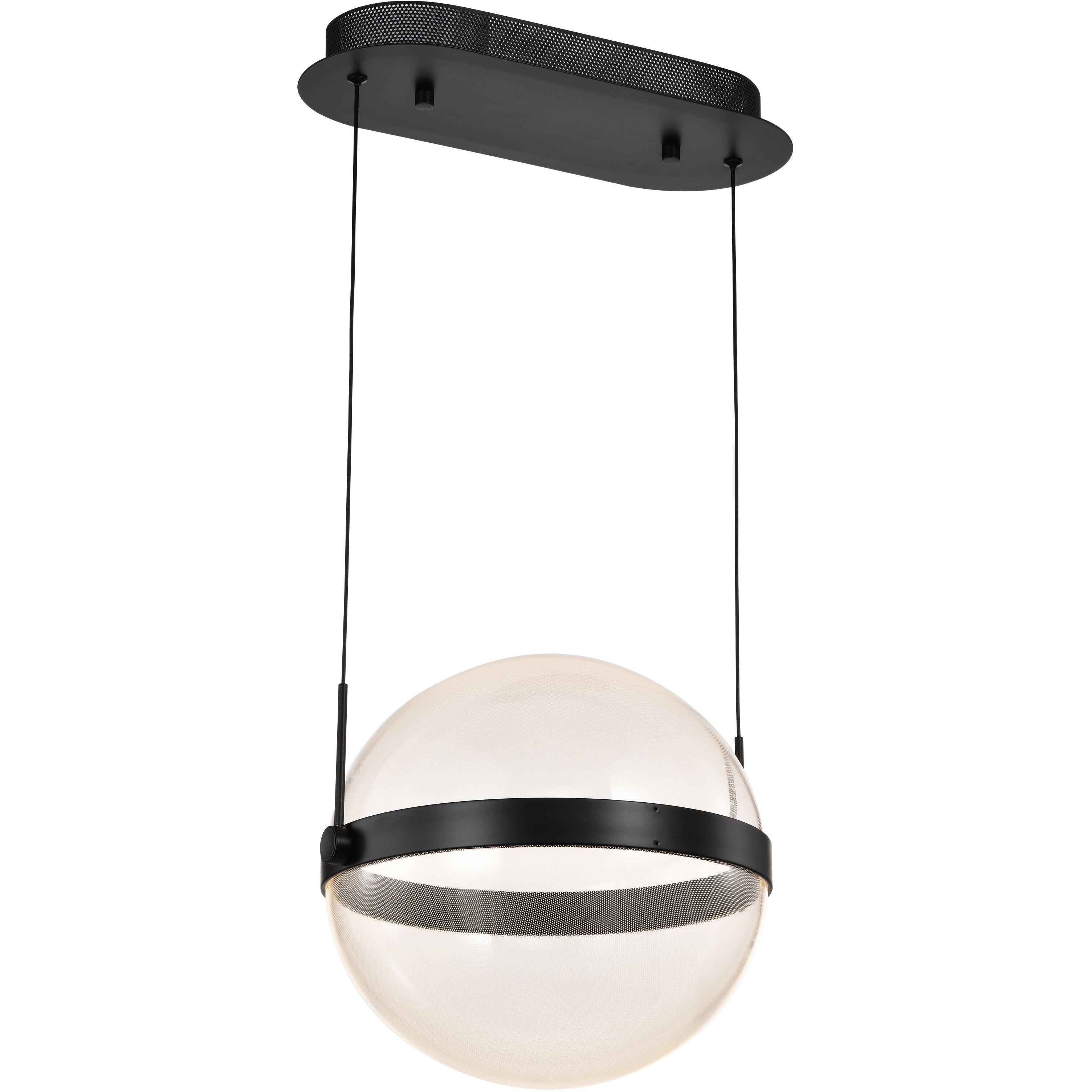 Arvada LED 12.63 inch Matte Black Pendant Ceiling Light