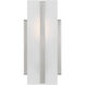 Dex 1 Light 4.75 inch Brushed Nickel Bath Vanity Wall Light