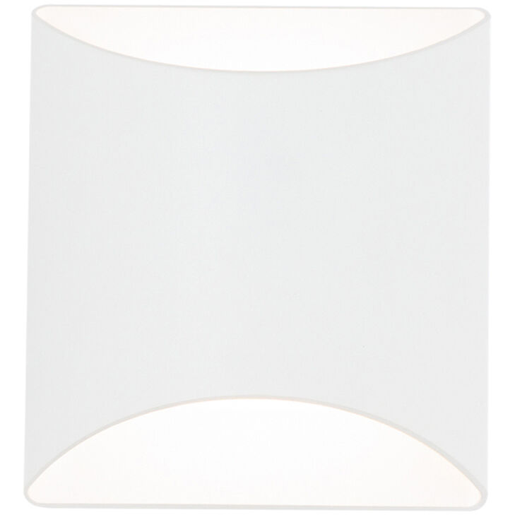 Duet Wall Sconce Wall Light in 2700K, White, dweLED