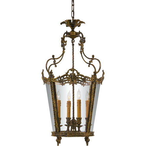 Jonathan 4 Light 18.5 inch Oxide Brass Foyer Pendant Ceiling Light