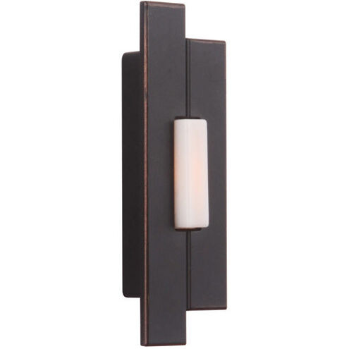 Asymmetrical Antique Bronze Push Button