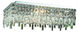 Maxime 6 Light 12 inch Chrome Flush Mount Ceiling Light in Royal Cut
