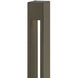 Atlantis 120v 8.00 watt Bronze Landscape Path Bollard, Square