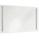 Lustro 60 X 36 inch Might Bright White LED Wall Mirror