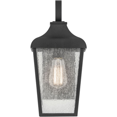 Forestdale 1 Light 14.75 inch Textured Black Outdoor Wall Sconce, Small