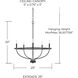 Greyson 5 Light 29 inch Matte Black Chandelier Ceiling Light