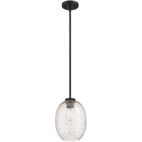 Razzle 1 Light 8.4 inch Black Pendant Ceiling Light
