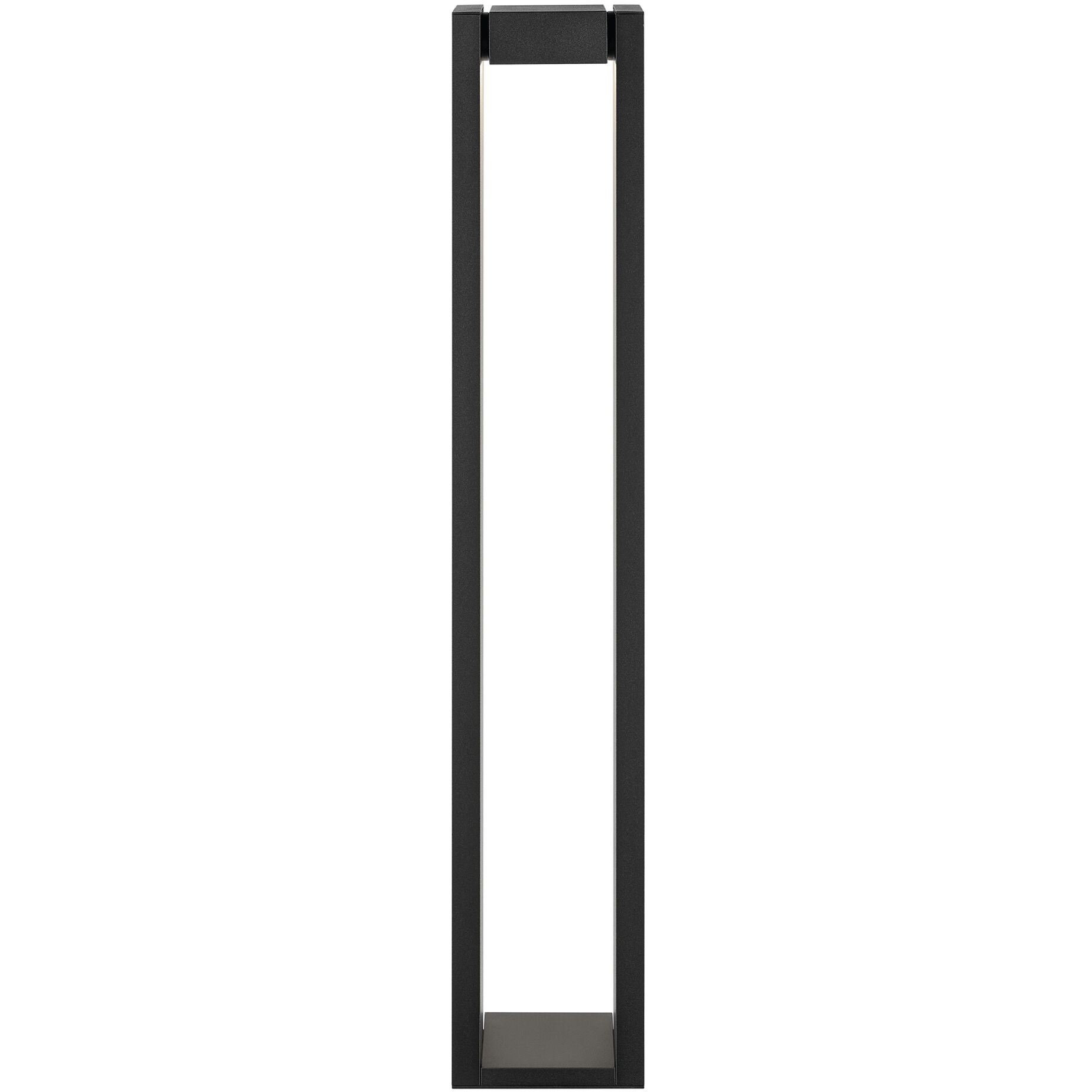 Independence 12 AC/DC 5 watt Textured Black Aimed Bollard in 3000K