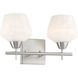 Camrin 2 Light 14.00 inch Bathroom Vanity Light