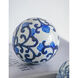 Aline Blue and White Decorative Accent