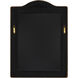 Hilltop 35 X 26 inch Natural Wall Mirror