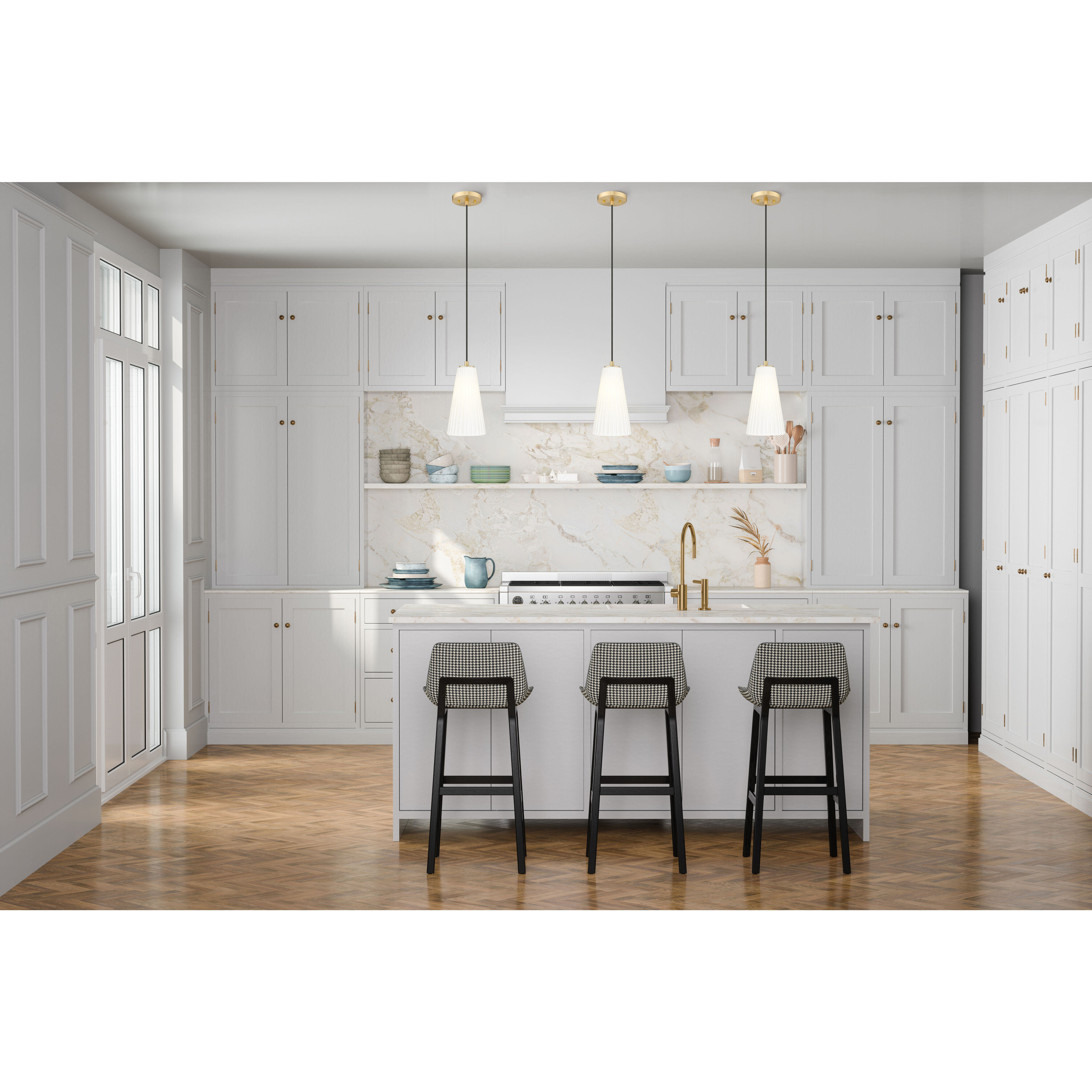 Farrell 1 Light 6 inch Modern Gold Pendant Ceiling Light