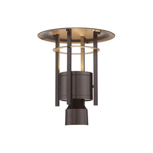 Englewood LED 12 inch Burnished Bronze Outdoor Post Lantern