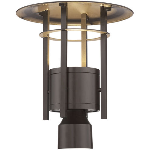 Englewood LED 12 inch Burnished Bronze Outdoor Post Lantern