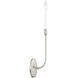 Clairmont 1 Light 5 inch Brushed Nickel ADA Sconce Wall Light